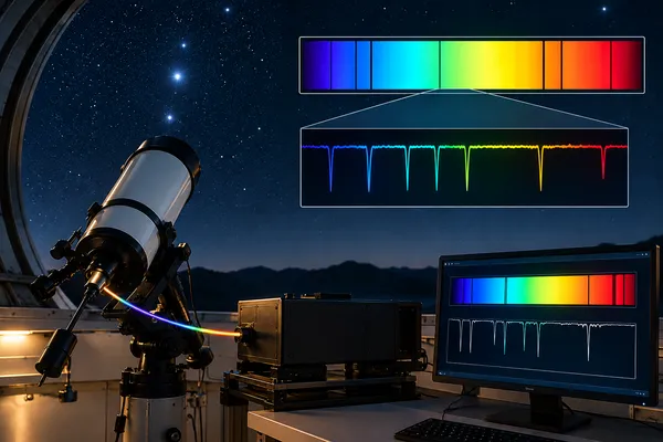 Décomposition de la lumière par un prisme